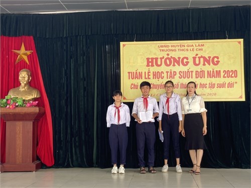 Chủ điểm  hội vui học tốt  lớp 8a